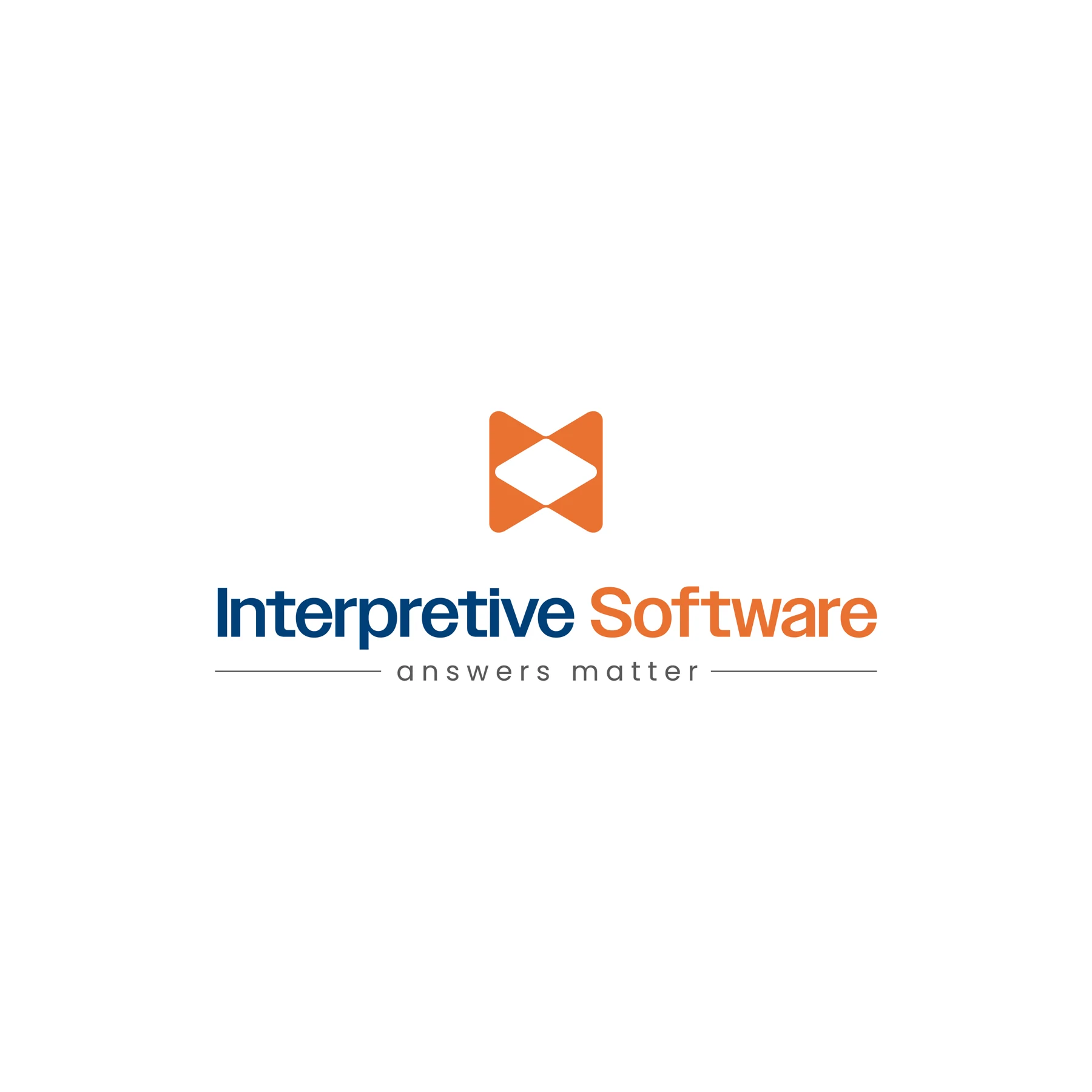 Interpretive Software — Final Logo Vertical