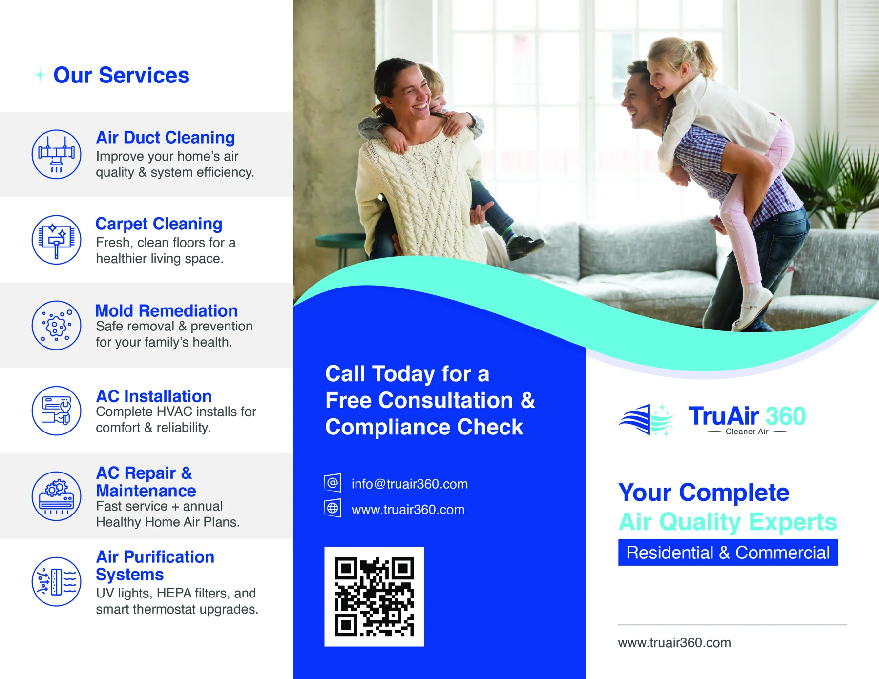 TruAir 360 — TruAir Brochure Front
