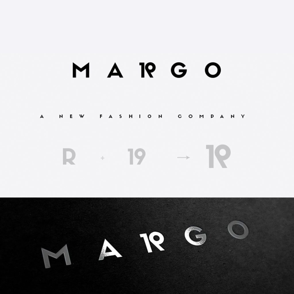 Margo 19 logo design