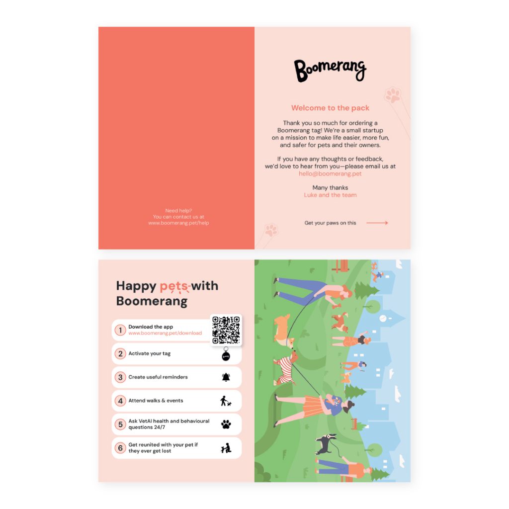 Boomerang-Leaflet