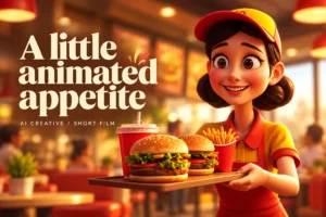 A little animated appetite — designed project cover